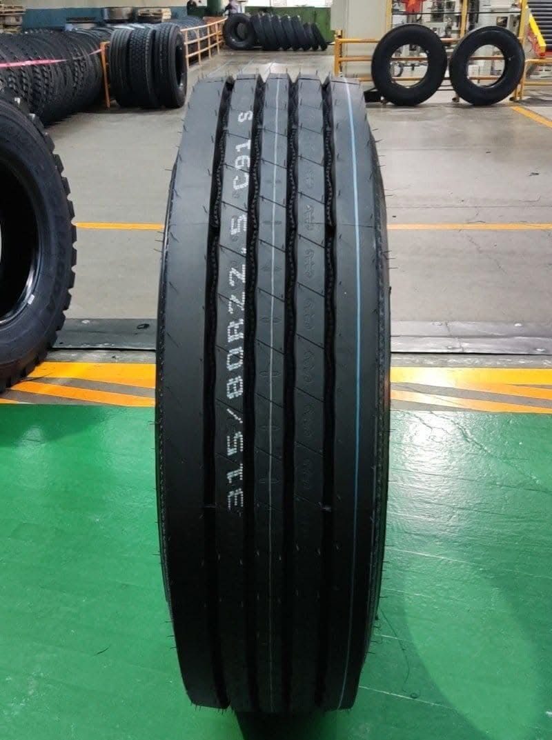 Steer pattern tire 315/80R22.5